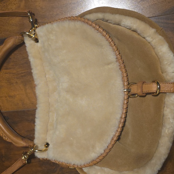 UGG Australia Quinn Flap Hobo - Brown Hobos Brand New - Picture 3 of 7